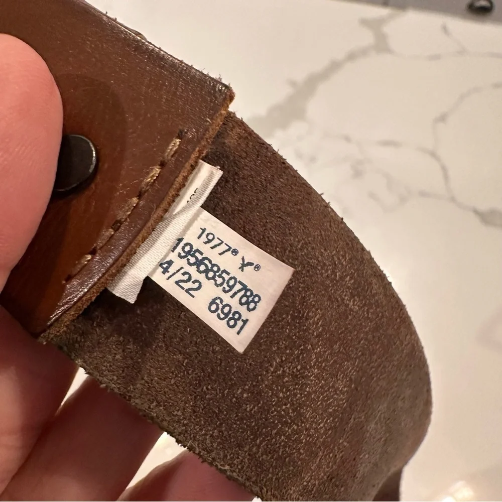Classic Brown Leather Belt